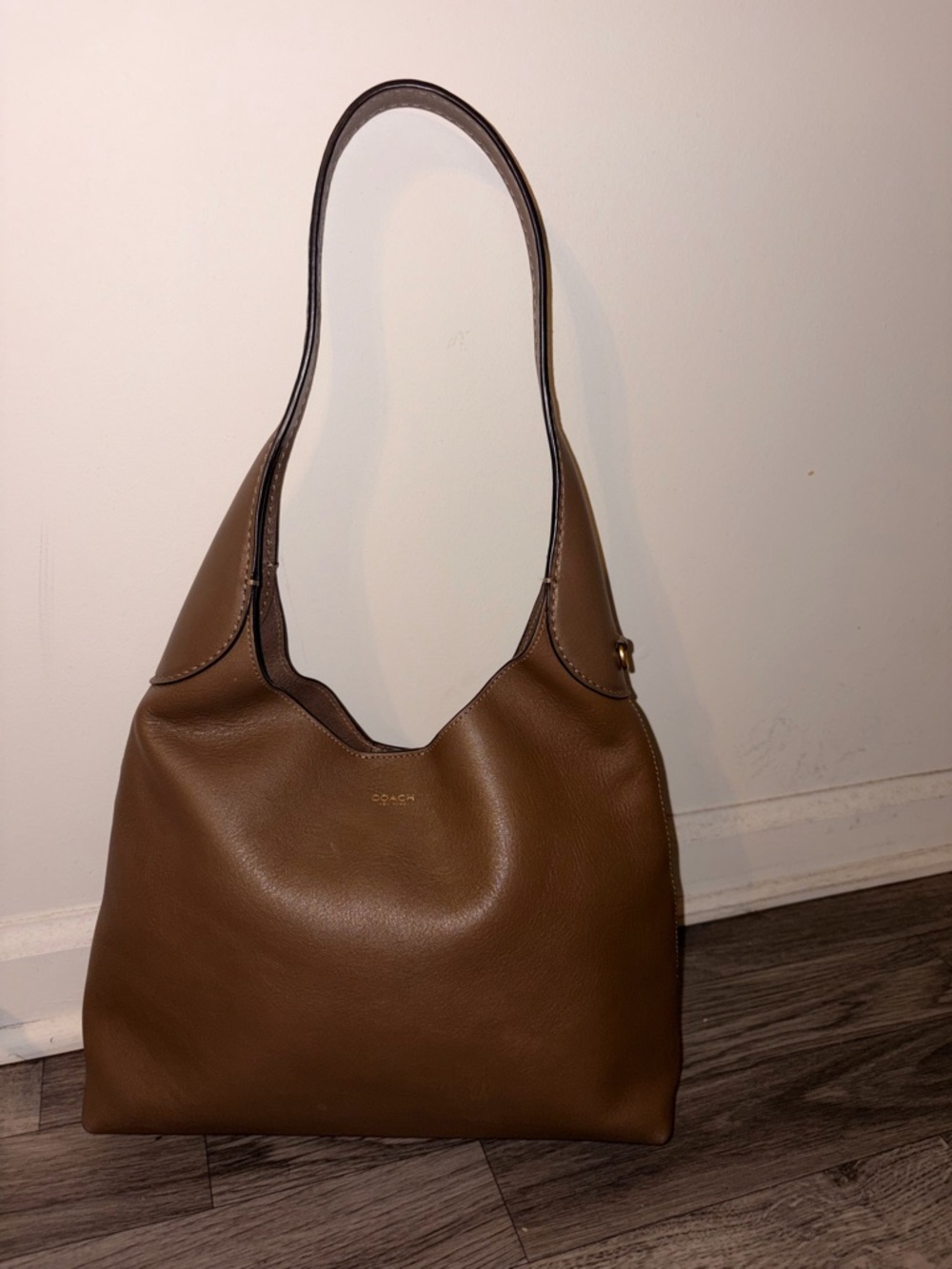 Coach Brooklyn 28 bag in dark stone